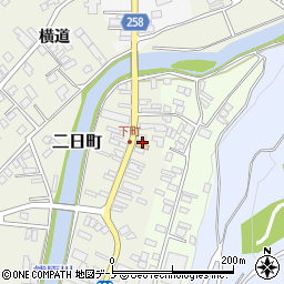 青森県三戸郡三戸町二日町57周辺の地図