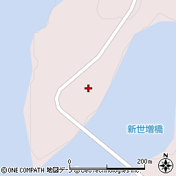 青森県八戸市南郷大字島守赤向周辺の地図