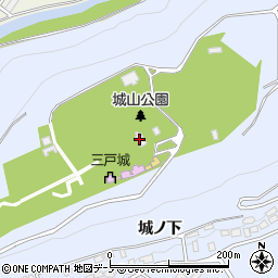 糠部神社周辺の地図