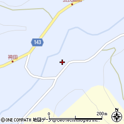 青森県三戸町（三戸郡）袴田（長根）周辺の地図