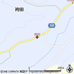 袴田周辺の地図