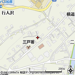 青森県三戸郡三戸町川守田関根周辺の地図