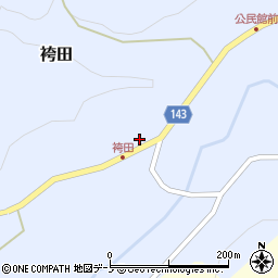 青森県三戸町（三戸郡）袴田（中屋敷）周辺の地図