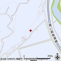 青森県三戸郡三戸町梅内留ケ崎14周辺の地図