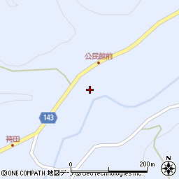 青森県三戸郡三戸町袴田下屋敷周辺の地図