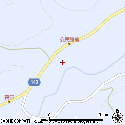 青森県三戸町（三戸郡）袴田（下屋敷）周辺の地図