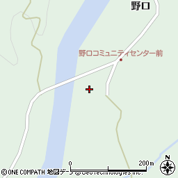 秋田県鹿角郡小坂町小坂夏焼周辺の地図