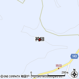 青森県三戸町（三戸郡）袴田周辺の地図