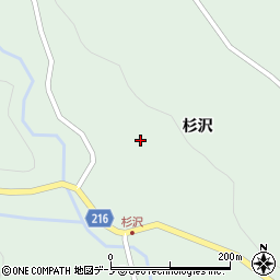 青森県三戸郡三戸町貝守杉沢53周辺の地図