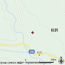 青森県三戸郡三戸町貝守杉沢57周辺の地図