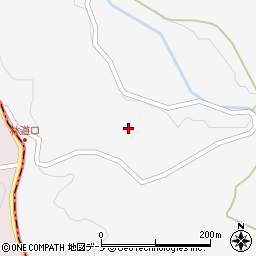 青森県三戸郡階上町田代向館周辺の地図