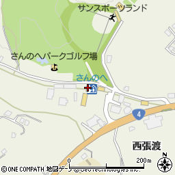 ふれあいハウス周辺の地図