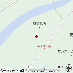 秋田県鹿角郡小坂町小坂仁吾平周辺の地図