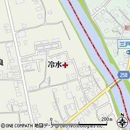 青森県三戸郡三戸町川守田冷水12-8周辺の地図