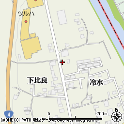 青森県三戸郡三戸町川守田冷水2-9周辺の地図