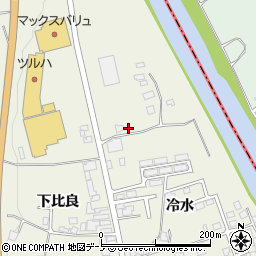 青森県三戸郡三戸町川守田冷水36周辺の地図