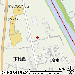 青森県三戸郡三戸町川守田冷水36-2周辺の地図