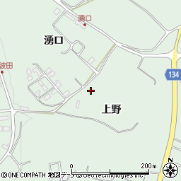 青森県三戸郡南部町大向周辺の地図