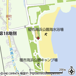 洋野町役場種市庁舎　海浜公園管理事務所周辺の地図