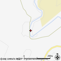 青森県三戸郡階上町田代中川原周辺の地図