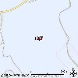 青森県南部町（三戸郡）赤石（山里）周辺の地図