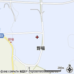 青森県三戸郡南部町下名久井野場周辺の地図