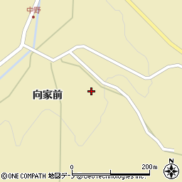 青森県八戸市南郷大字中野向家前14周辺の地図