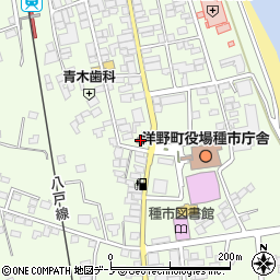 久慈警察署種市交番周辺の地図