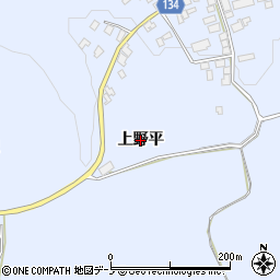 青森県南部町（三戸郡）赤石（上野平）周辺の地図