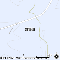 青森県三戸郡南部町下名久井野場山周辺の地図