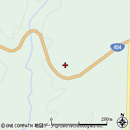 秋田県鹿角市十和田大湯田代平5周辺の地図