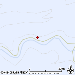 大滝沢周辺の地図