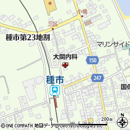 大関内科医院周辺の地図