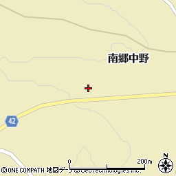 青森県八戸市南郷大字中野（樋河）周辺の地図