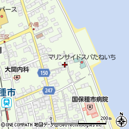 和野ふとん店周辺の地図
