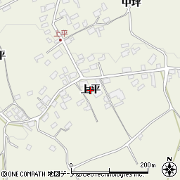 青森県南部町（三戸郡）平（上平）周辺の地図