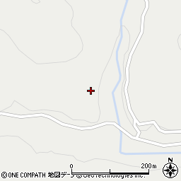 青森県三戸郡南部町小向長小木周辺の地図