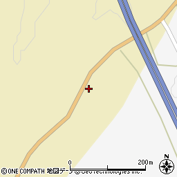 青森県八戸市南郷大字中野大久保山中8-12周辺の地図