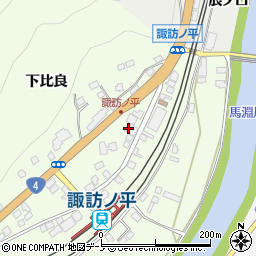 三浦精肉店周辺の地図