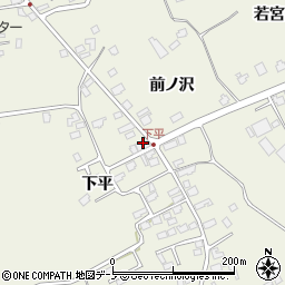 中坪商店周辺の地図