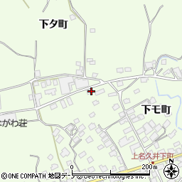 青森県三戸郡南部町上名久井伊勢堂下40周辺の地図