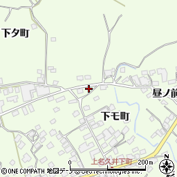 青森県三戸郡南部町上名久井下タ町3周辺の地図