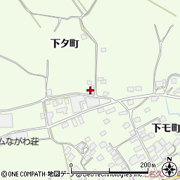 青森県三戸郡南部町上名久井下タ町36周辺の地図