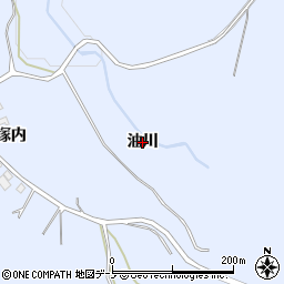 青森県南部町（三戸郡）下名久井（油川）周辺の地図