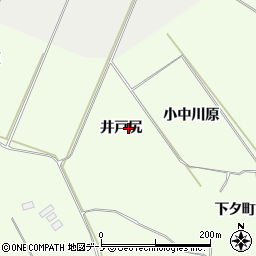 青森県三戸郡南部町上名久井井戸尻周辺の地図
