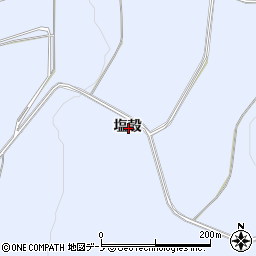 青森県三戸郡南部町下名久井塩殻周辺の地図