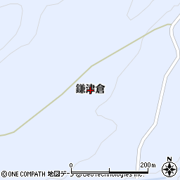 青森県階上町（三戸郡）金山沢（鎌津倉）周辺の地図