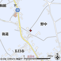 青森県三戸郡南部町下名久井野中10周辺の地図