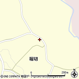 青森県三戸郡階上町平内堀切12-1周辺の地図