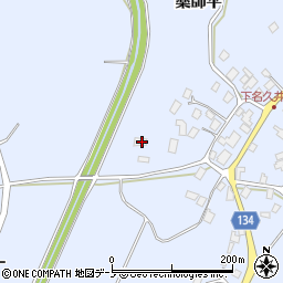 青森県三戸郡南部町下名久井薬師平4周辺の地図